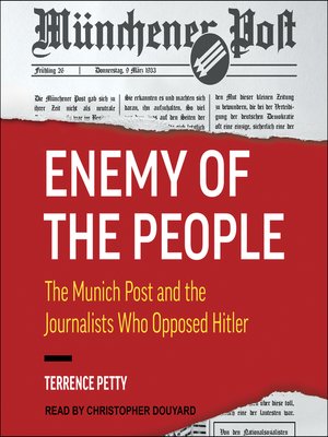 cover image of Enemy of the People